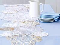 Good Housekeeping Snowflake Table Runner